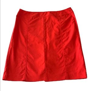 GALLIA MODA RED PENCIL SKIRT SIZE 14